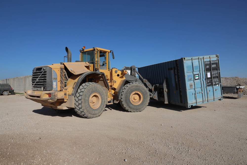Logistics convoys support mission partners throughout the Inherent Resolve area of operations