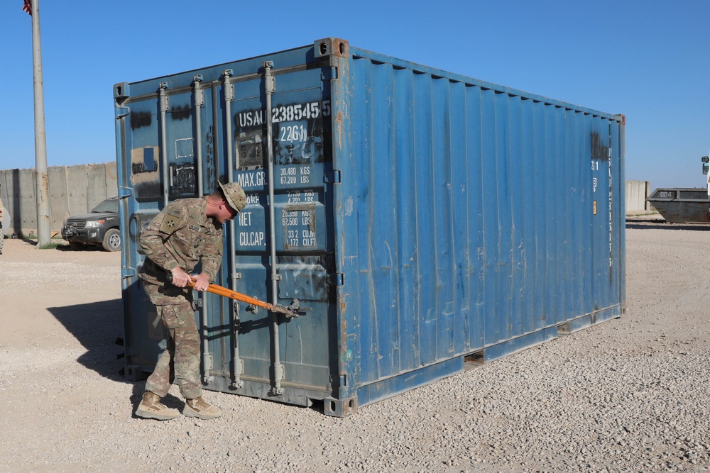 Logistics convoys support mission partners throughout the Inherent Resolve area of operations