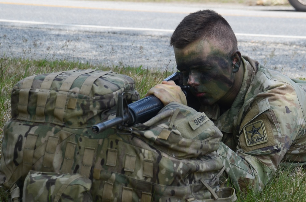 Paintballs fly as Wolverines train Soldier skills