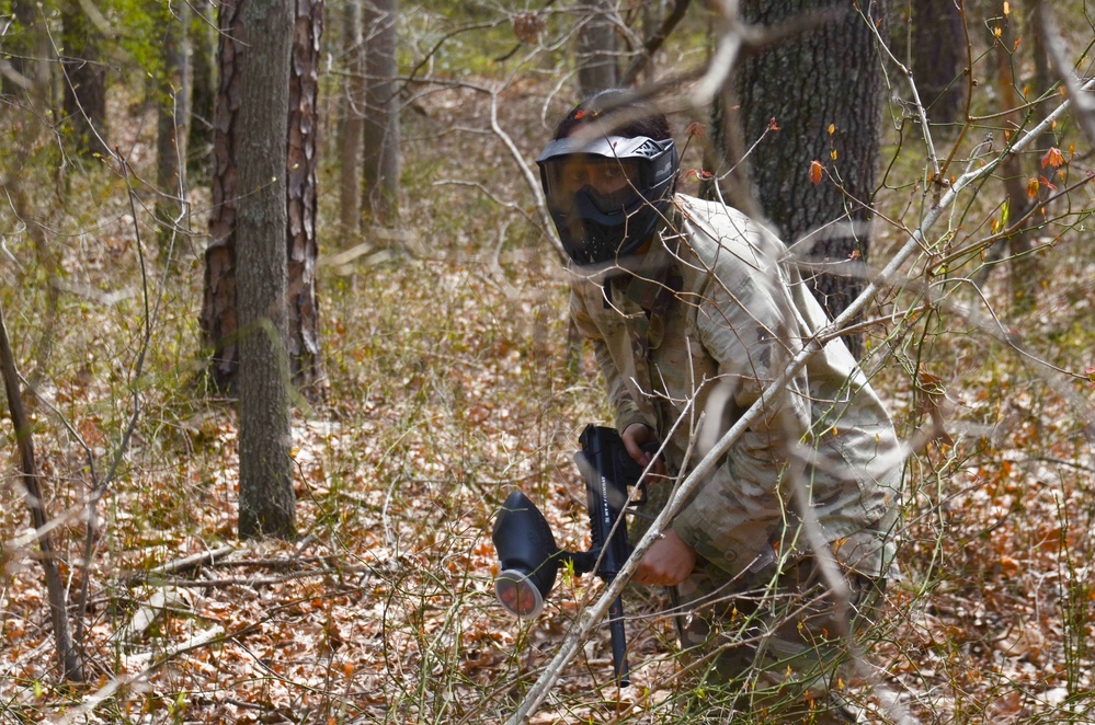 Paintballs fly as Wolverines train Soldier skills