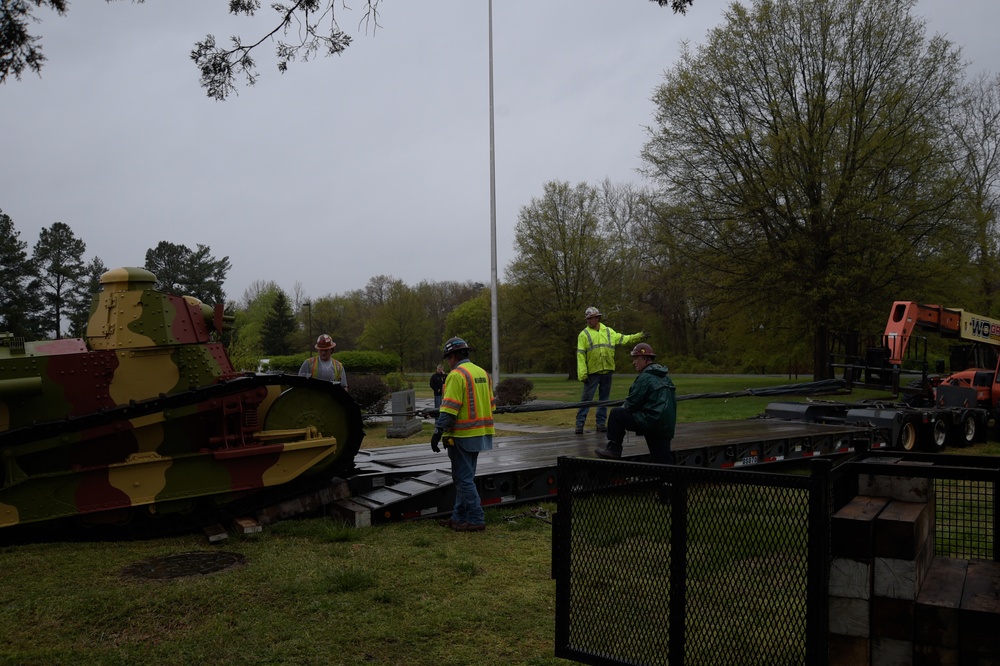 Fort Meade tanks relocate to Texas, Georgia