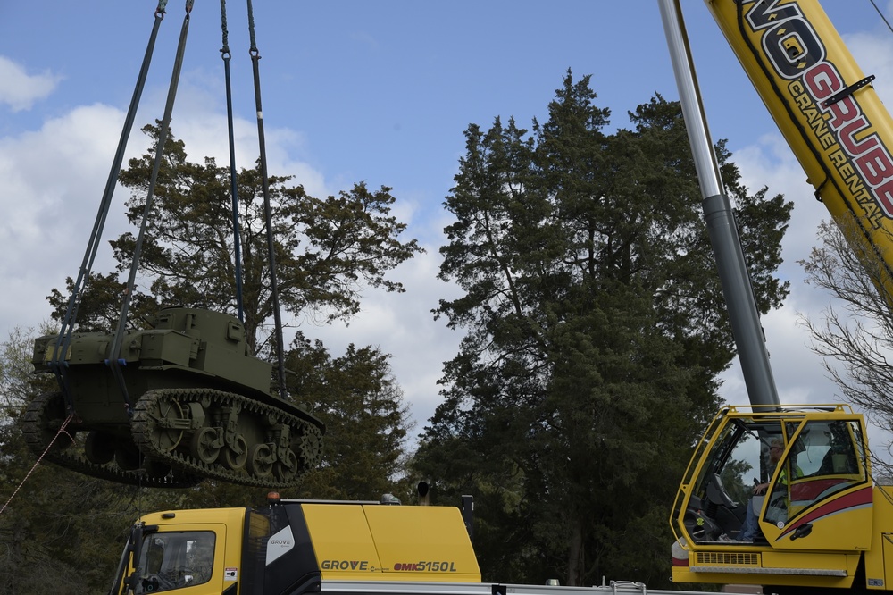 Fort Meade tanks relocate to Texas, Georgia