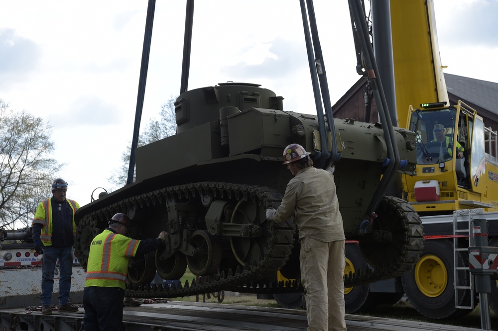 Fort Meade tanks relocate to Texas, Georgia