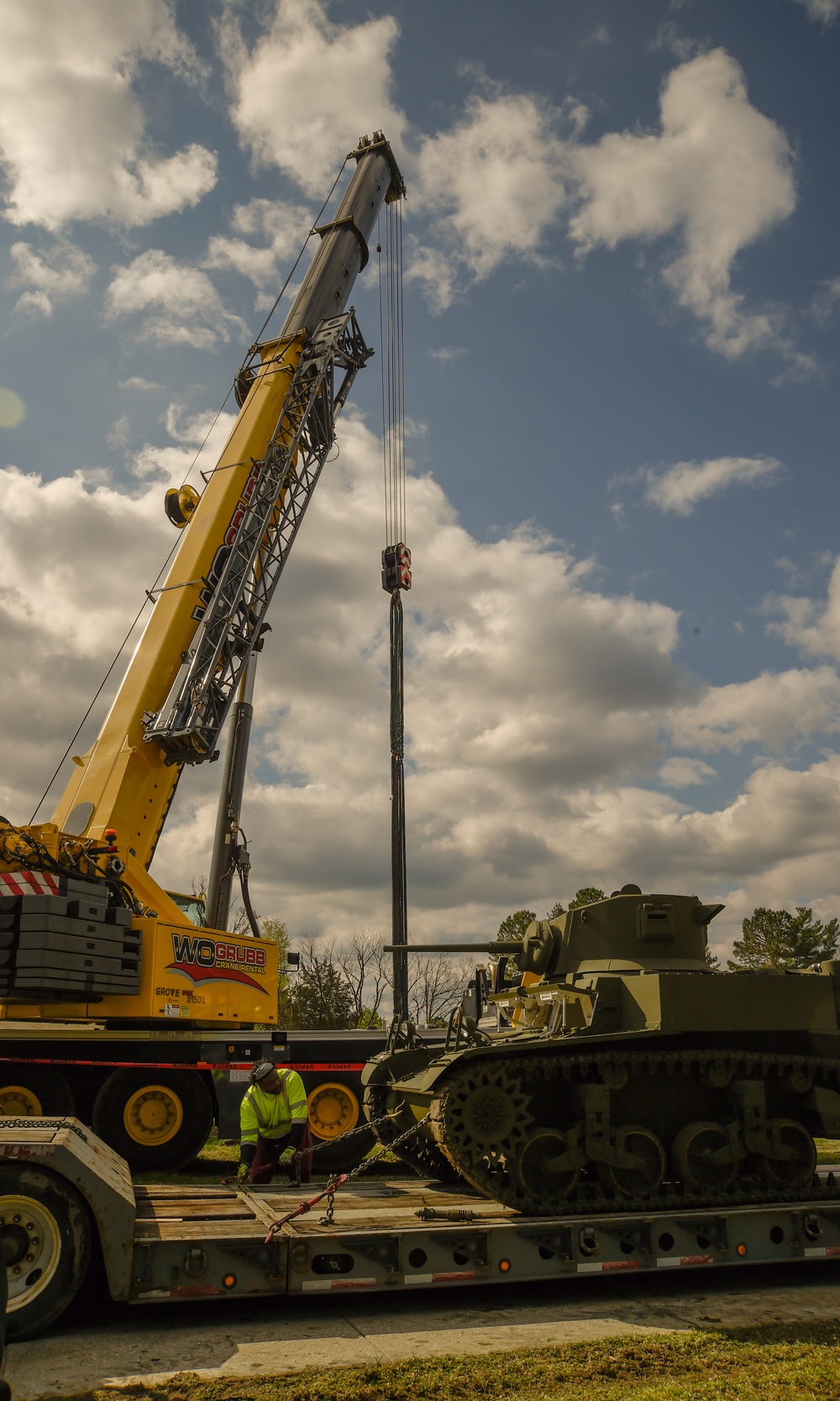 Fort Meade tanks relocate to Texas, Georgia