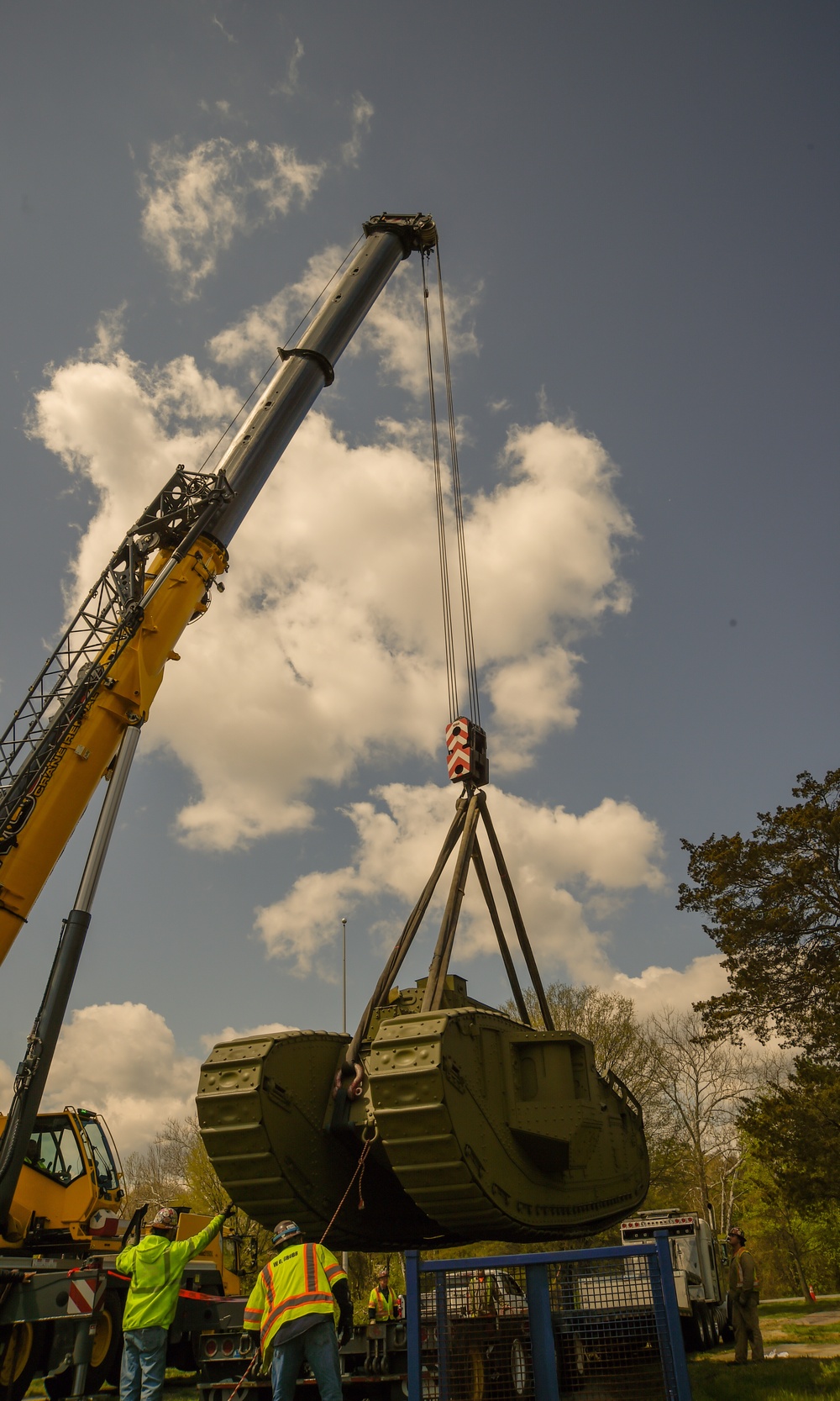 Fort Meade tanks relocate to Texas, Georgia