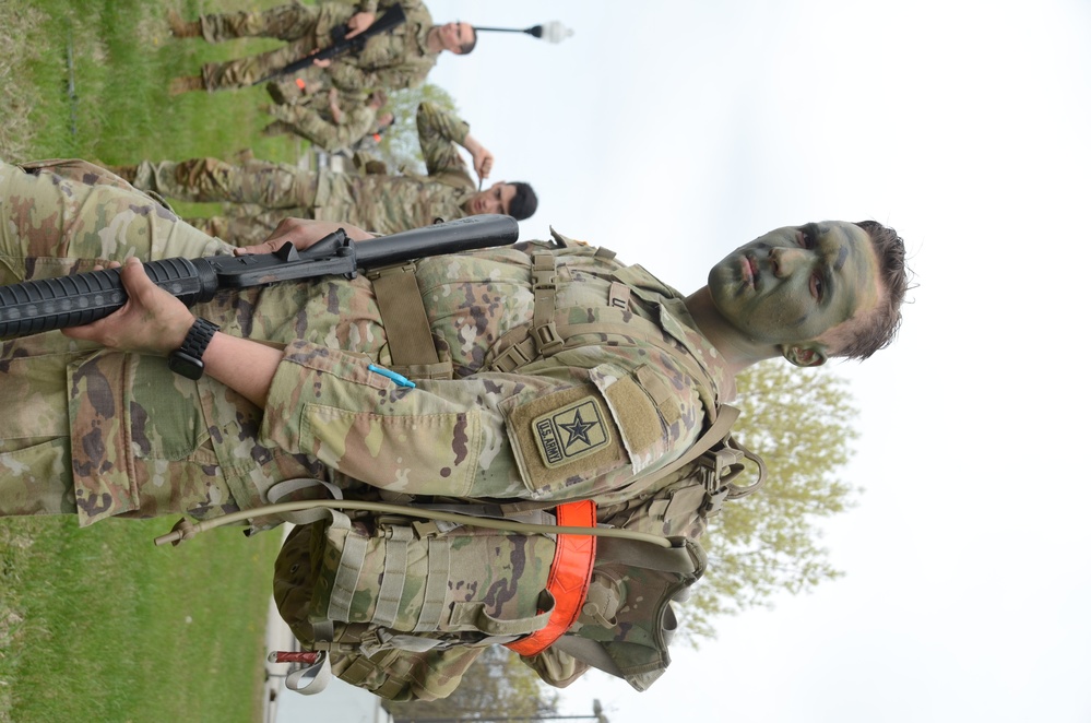 Paintballs fly as Wolverines train Soldier skills
