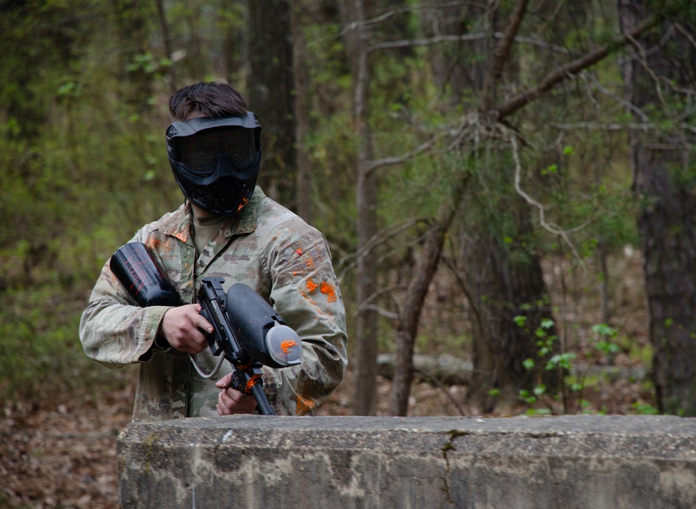 Paintballs fly as Wolverines train Soldier skills