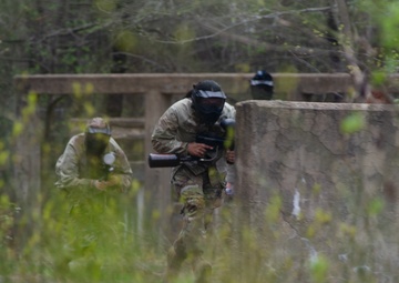 Paintballs fly as Wolverines train Soldier skills
