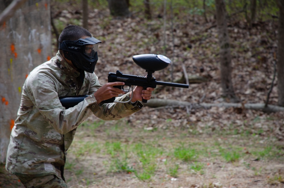 Paintballs fly as Wolverines train Soldier skills