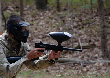 Paintballs fly as Wolverines train Soldier skills