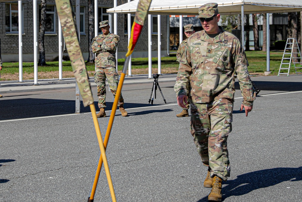 Rehearsal for CSM Jackson’s Relinquishment of Responsibility Ceremony