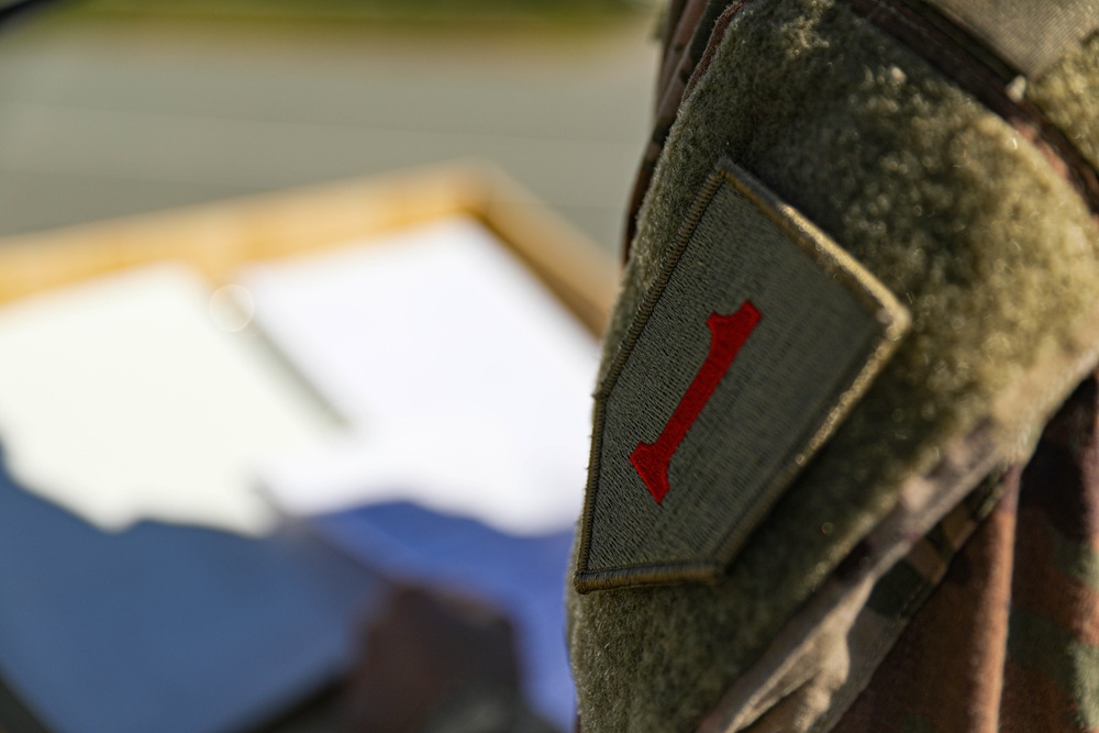 Rehearsal for CSM Jackson’s Relinquishment of Responsibility Ceremony