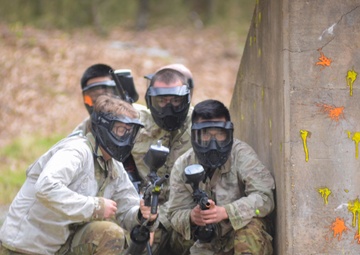 Paintballs fly as Wolverines train Soldier skills