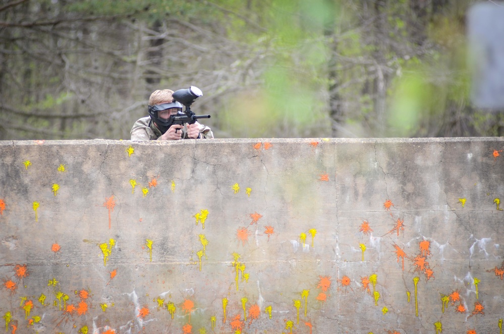 Paintballs fly as Wolverines train Soldier skills