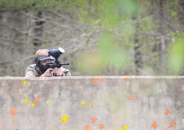 Paintballs fly as Wolverines train Soldier skills