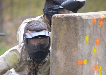 Paintballs fly as Wolverines train Soldier skills