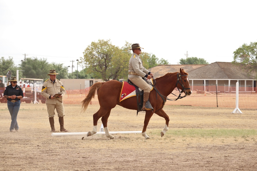 Blackhorse mounted Troopers uphold tradition at Regional Cavalry Competition