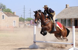 Blackhorse mounted Troopers uphold tradition at Regional Cavalry Competition