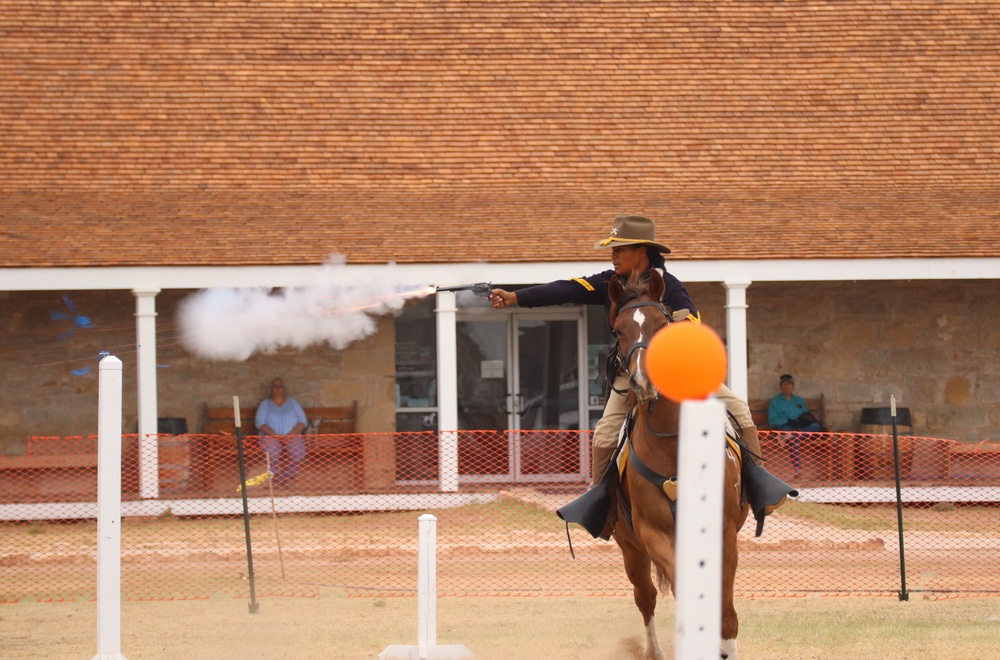 Blackhorse mounted Troopers uphold tradition at Regional Cavalry Competition