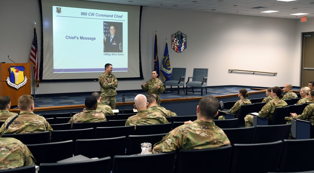 960 CW hosts total force additional-duty first sergeant symposium