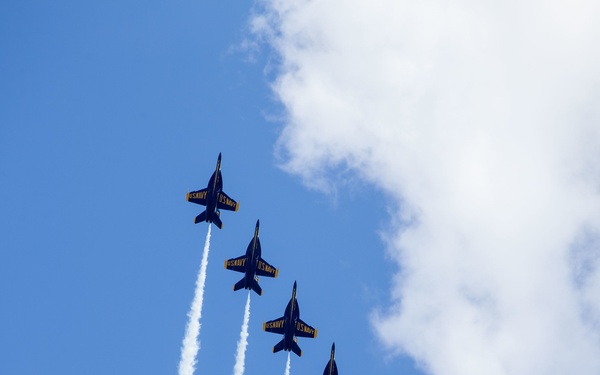 U.S. Navy Blue Angels perform at 2022 Vidalia Onion Festival Air Show