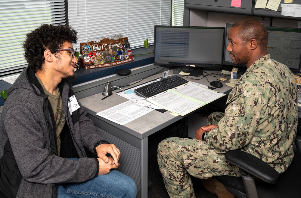 Navy enlisted processing classifier helps future Sailor