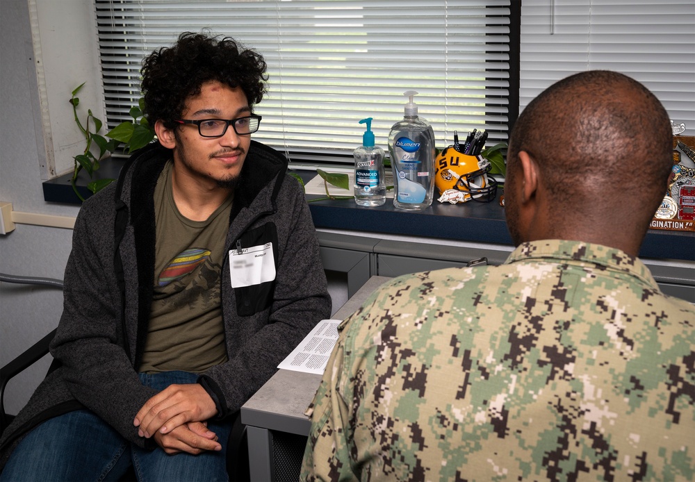 Navy enlisted processing classifier helps future Sailor