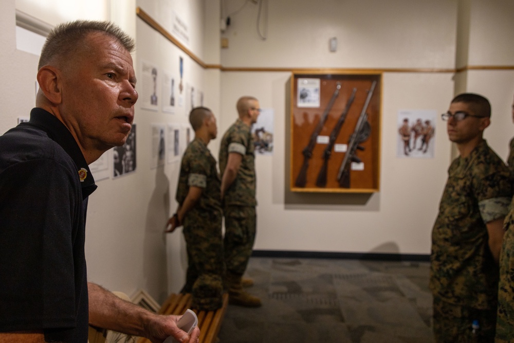 Alpha Company Museum Visit