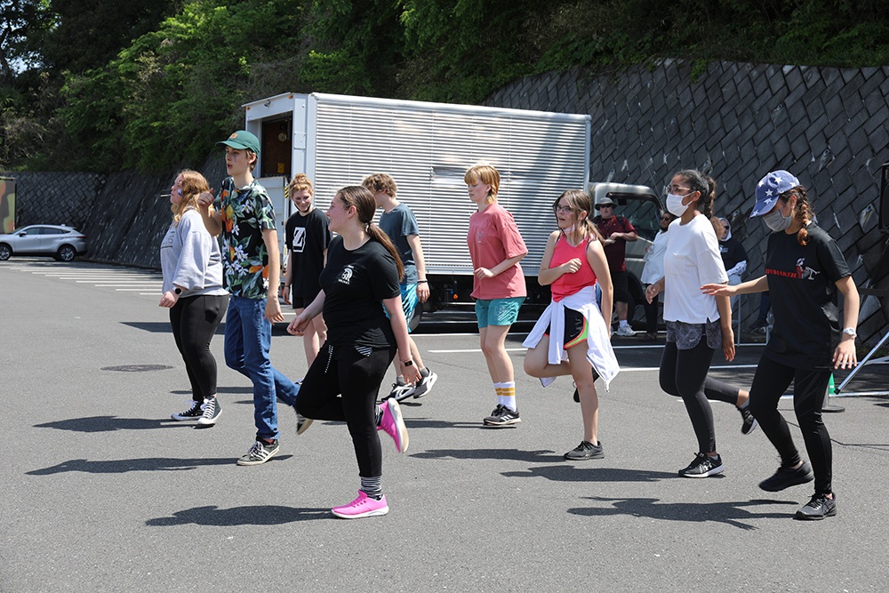 Zama Middle High School field day builds camaraderie, celebrates Month of the Military Child