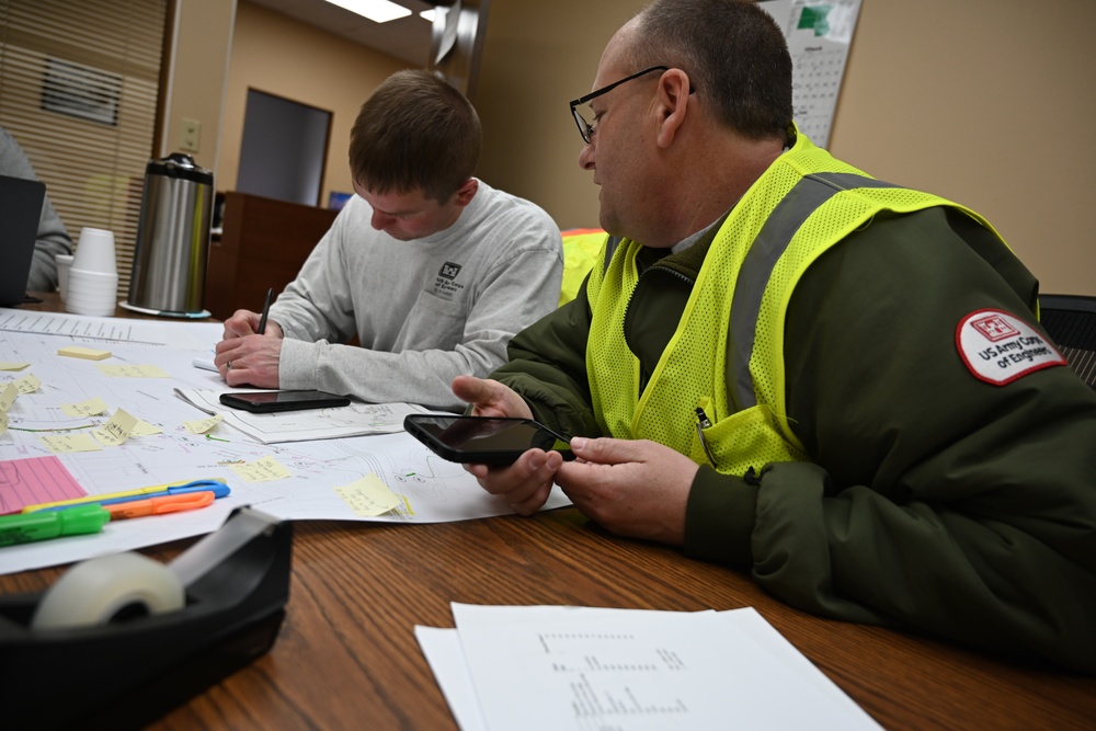 U.S. Army Corps of Engineers, St. Paul District supports North Dakota flood fight