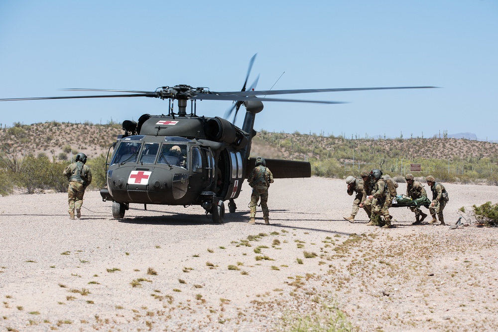 Arizona Guard Medevac Exercise Strengthens Civilian/Military Partnership