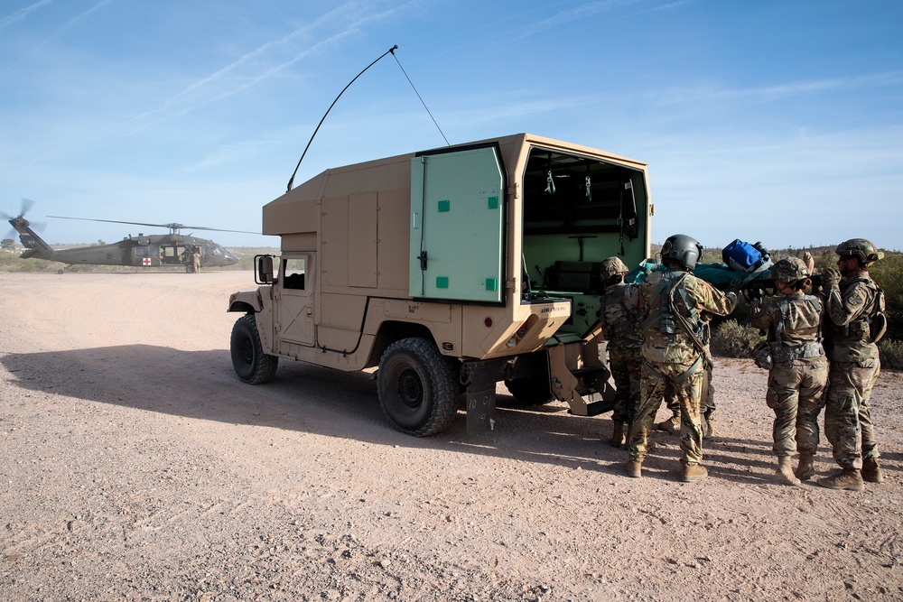 Arizona Guard Medevac Exercise Strengthens Civilian/Military Partnership