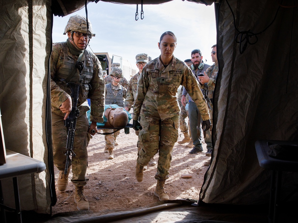 Arizona Guard Medevac Exercise Strengthens Civilian/Military Partnership