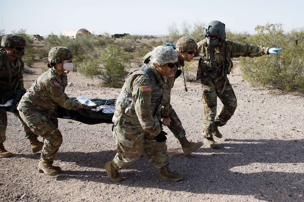 Arizona Guard Medevac Exercise Strengthens Civilian/Military Partnership