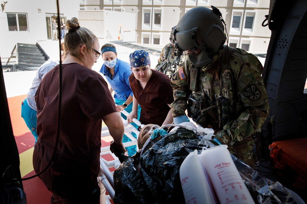 Arizona Guard Medevac Exercise Strengthens Civilian/Military Partnership