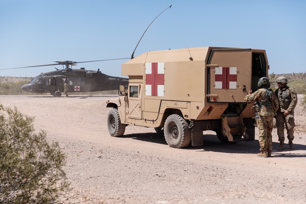 Arizona Guard Medevac Exercise Strengthens Civilian/Military Partnership