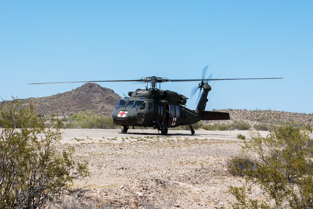 Arizona Guard Medevac Exercise Strengthens Civilian/Military Partnership