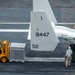 Sailors Load Supplies Into A CMV-22B Osprey, Assigned to the “Titans” of Fleet Logistics Multi-Mission Squadron (VRM) 30
