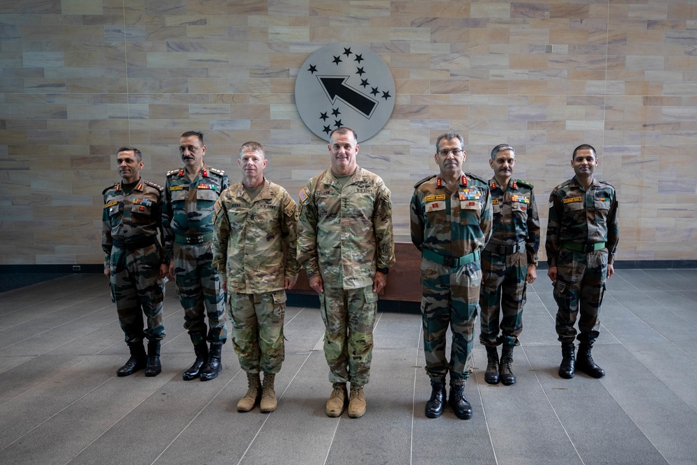 USARPAC CG meets with Indian Army DCOAS (Strategy)