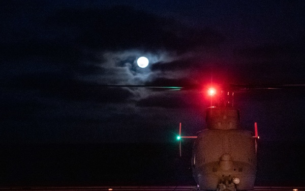 USS Montgomery (LCS 8) Conducts MQ-8C Operations