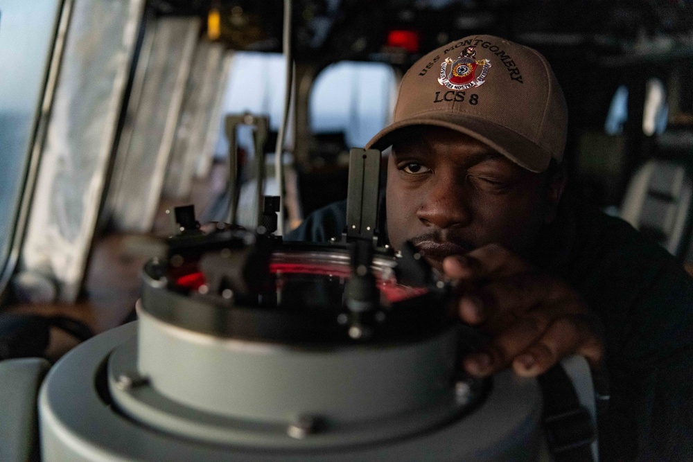 USS Montgomery (LCS 8) Conducts Underway Operations