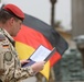 U.S. Soldiers assigned to CJTF-OIR are awarded the German Armed Forces Badge of Marksmanship at Union III ceremony