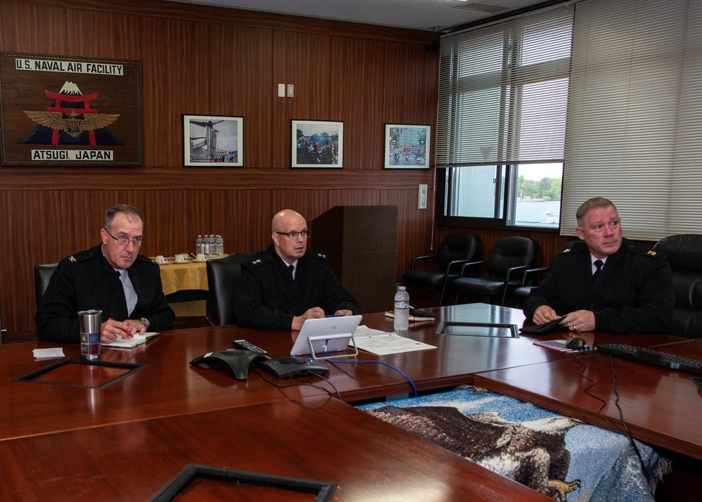 commander, Navy Region Japan/commander, U.S. Naval Forces Japan site visit