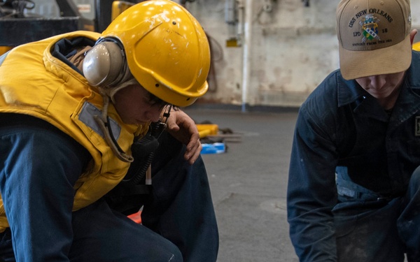 USS New Orleans LCAC Operations April, 2022