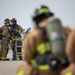 ROKAF; 8th CES Fire Fighters respond to simulated flightline emergency
