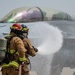ROKAF; 8th CES Fire Fighters respond to simulated flightline emergency