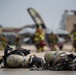 ROKAF; 8th CES Fire Fighters respond to simulated flightline emergency
