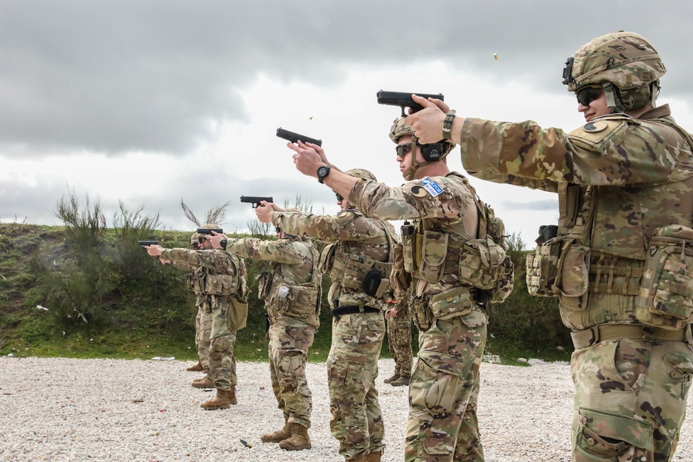 Multinational Weapons Familiarization Training