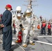 USS Ross conducts final battle drill