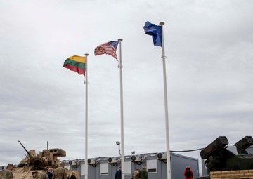 U.S. Senator Rick Scott visits U.S. Army Soldiers in Lithuania